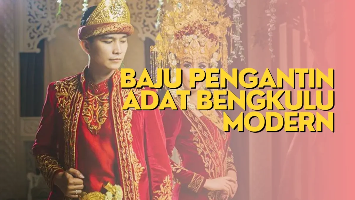 Baju Pengantin Adat Bengkulu Modern