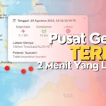 Pusat Gempa Terkini 2 Menit Yang Lalu Bali
