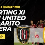 Prediksi Starting Xi Bali United Vs Barito Putera