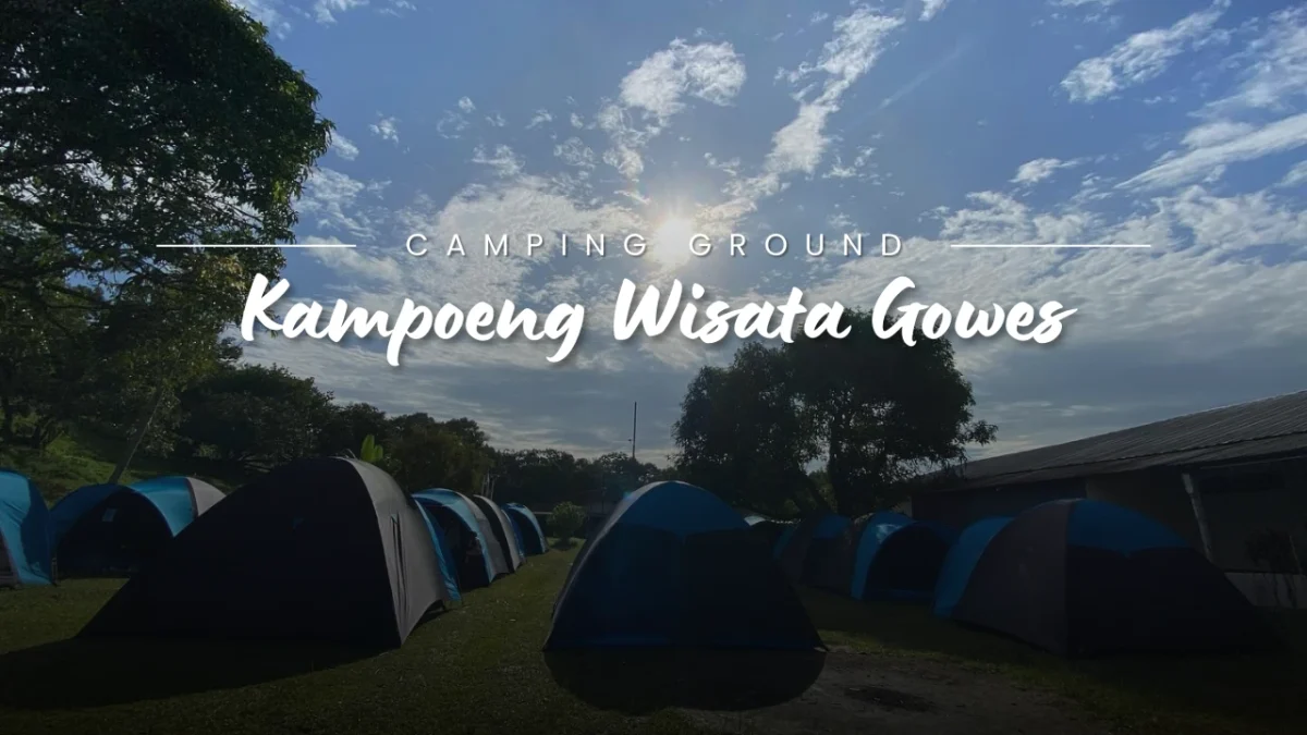 Camping ground murah di Kampoeng Wisata Gowes