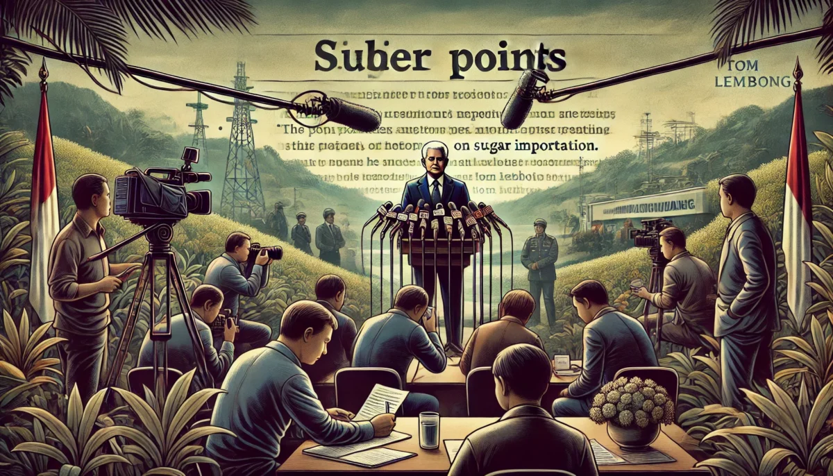 Tom Lembong Tersangka Korupsi Impor Gula