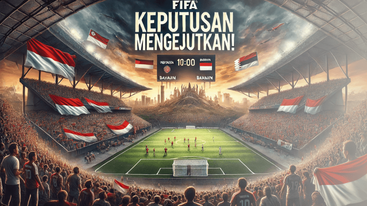 Putusan FIFA Laga Timnas Indonesia Vs Bahrain