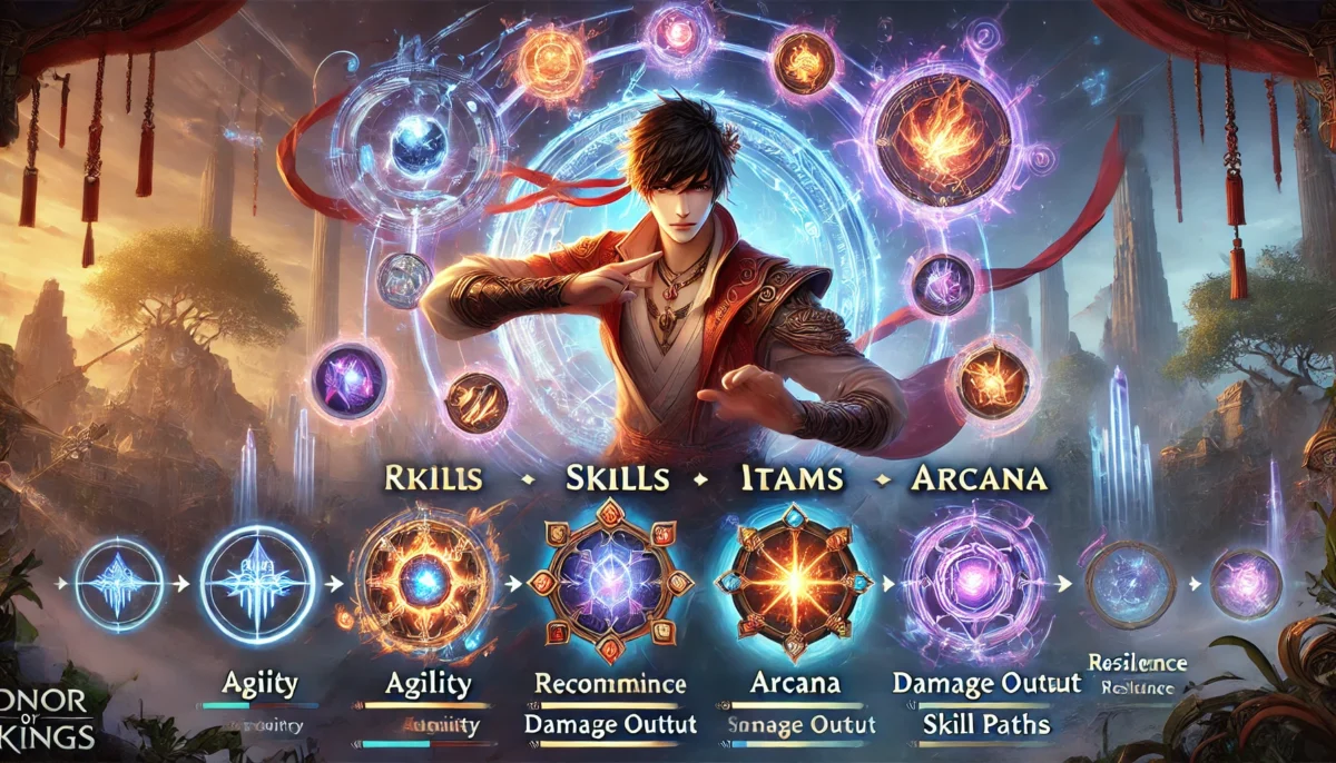 Build Skill Items Arcana Li Bai