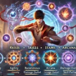 Build Skill Items Arcana Li Bai