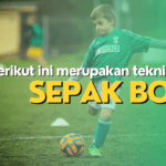 Berikut ini merupakan teknik dasar sepak bola