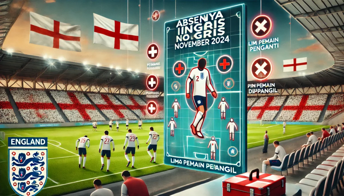 Absennya Pemain Timnas Inggris November 2024