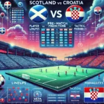 Prediksi Skor Skotlandia vs Kroasia