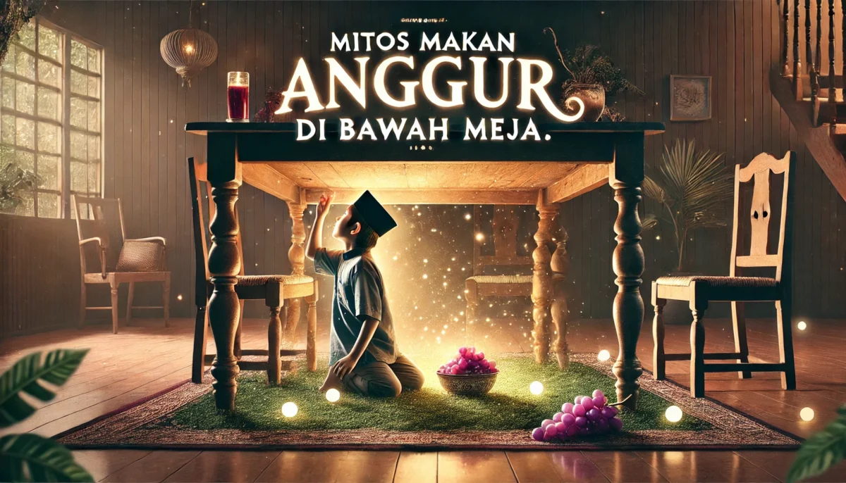 Mitos Makan Anggur di Bawah Meja