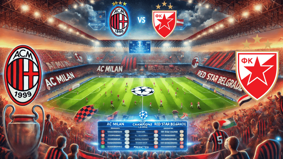 Prediksi Skor AC Milan vs Red Star Belgrade