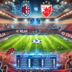 Prediksi Skor AC Milan vs Red Star Belgrade