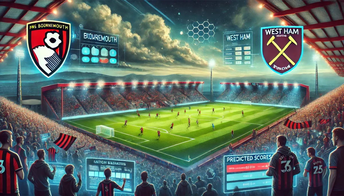 Prediksi Skor Bournemouth vs West Ham