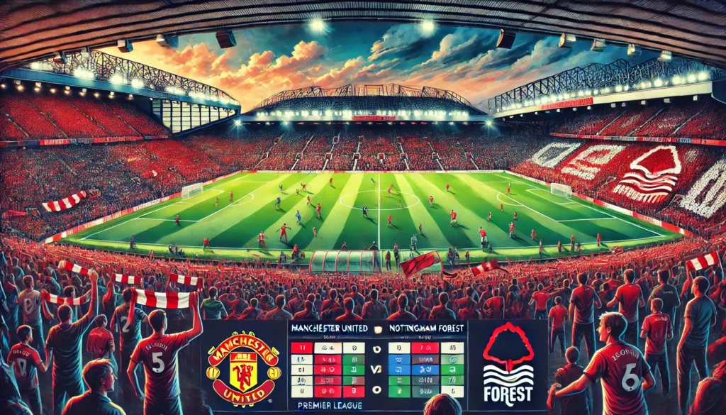 Prediksi Skor Manchester United vs Nottingham Forest