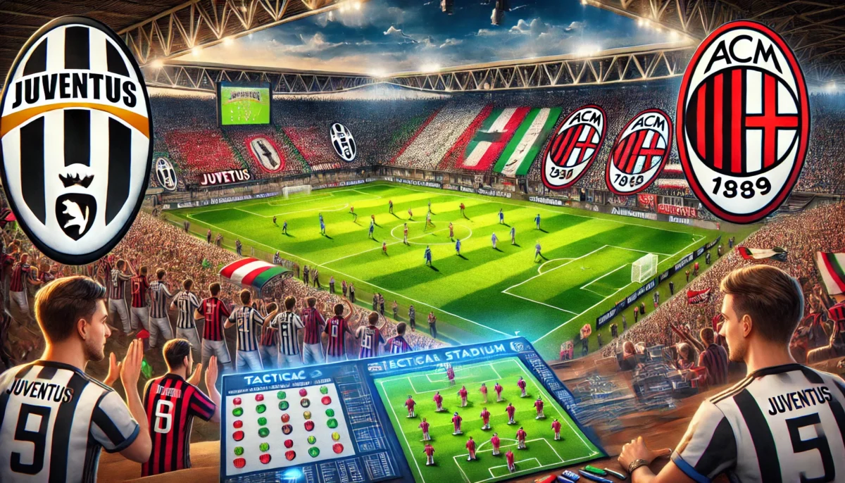 Susunan Pemain Juventus vs AC Milan