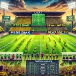 Susunan Pemain PSBS Biak vs Dewa United