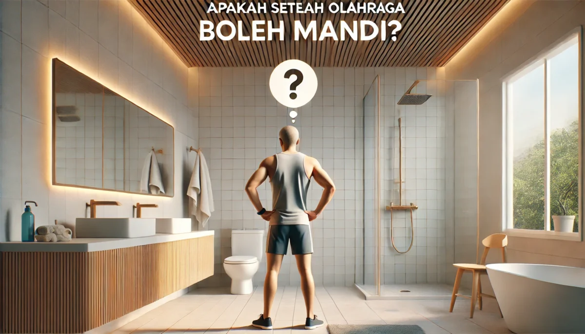 Apakah Habis Olahraga Boleh Mandi