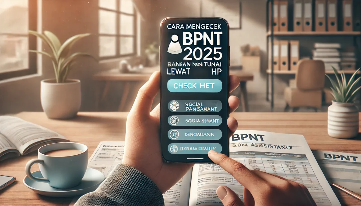 Cara Mengecek Bansos BPNT 2025 Lewat HP
