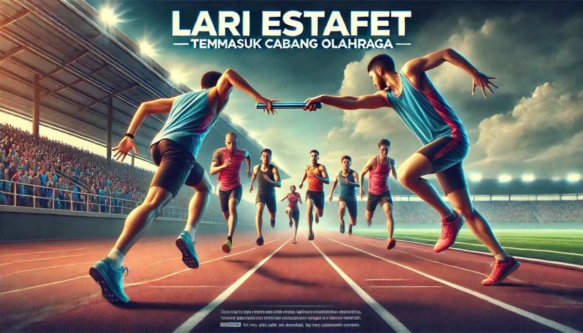 Lari Estafet Termasuk Cabang Olahraga