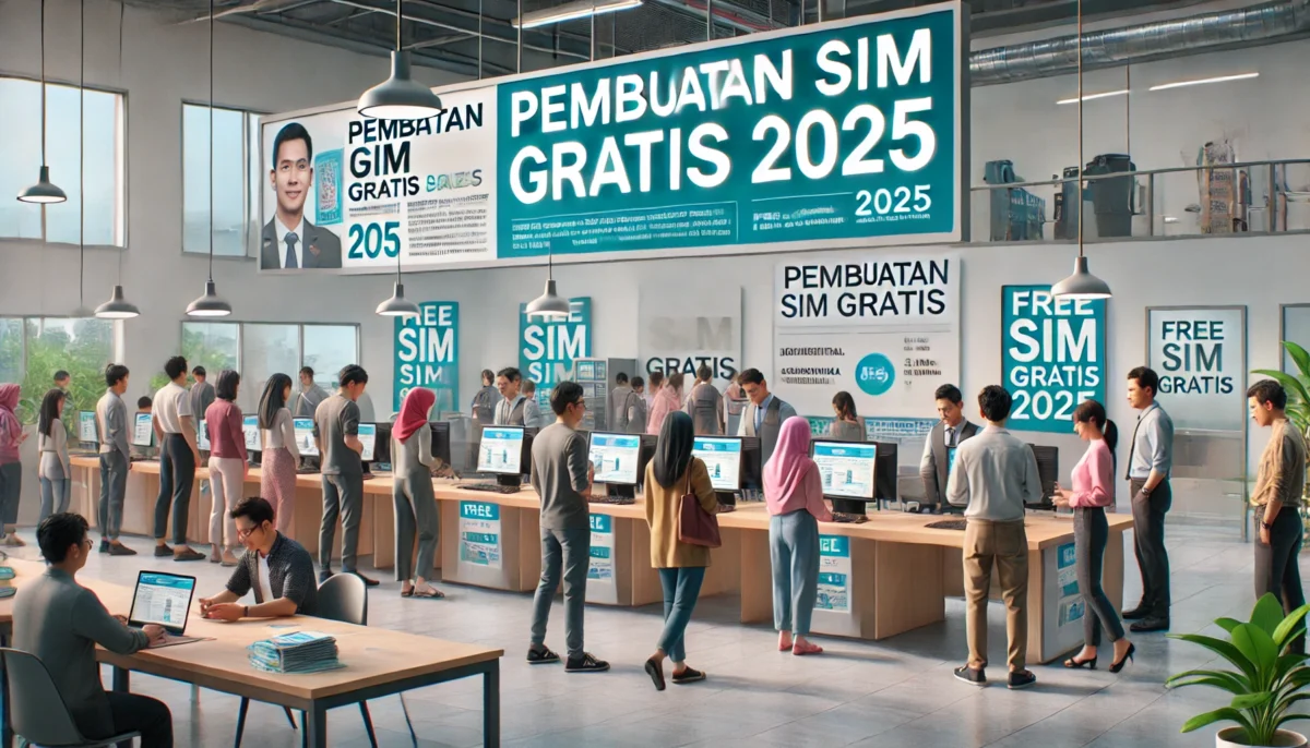 Pembuatan SIM Gratis 2025