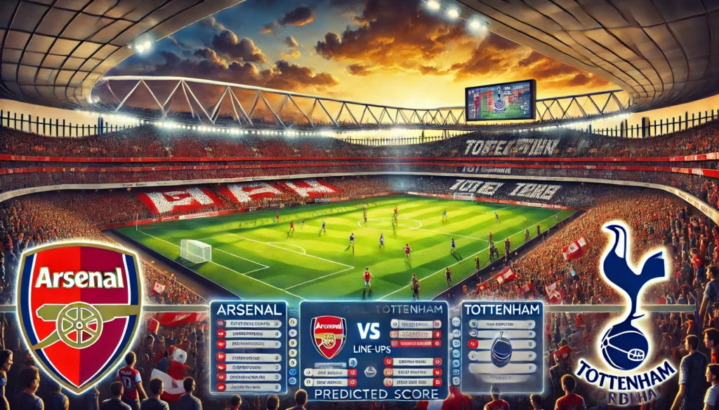 Prediksi Skor Arsenal vs Tottenham