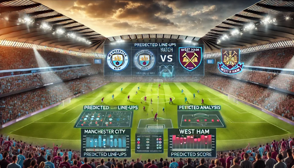 Prediksi Skor Man City vs West Ham