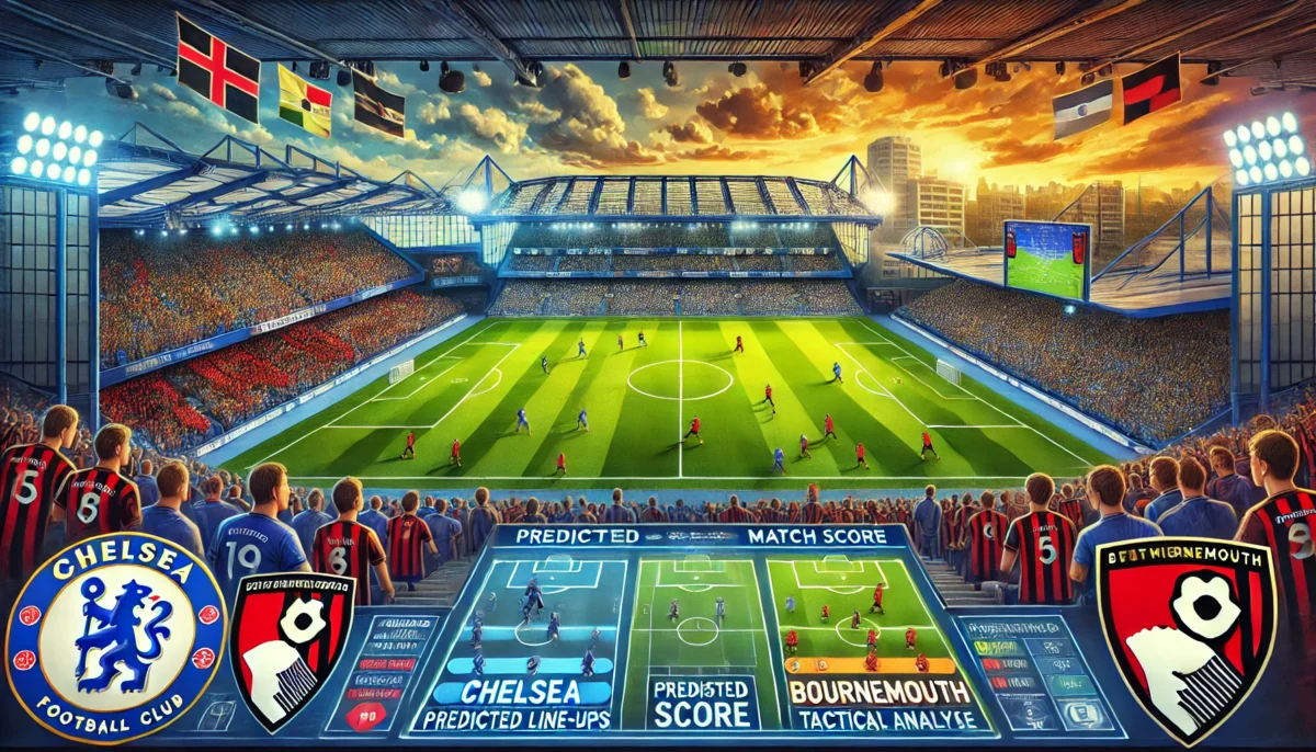 Susunan Pemain Chelsea vs Bournemouth