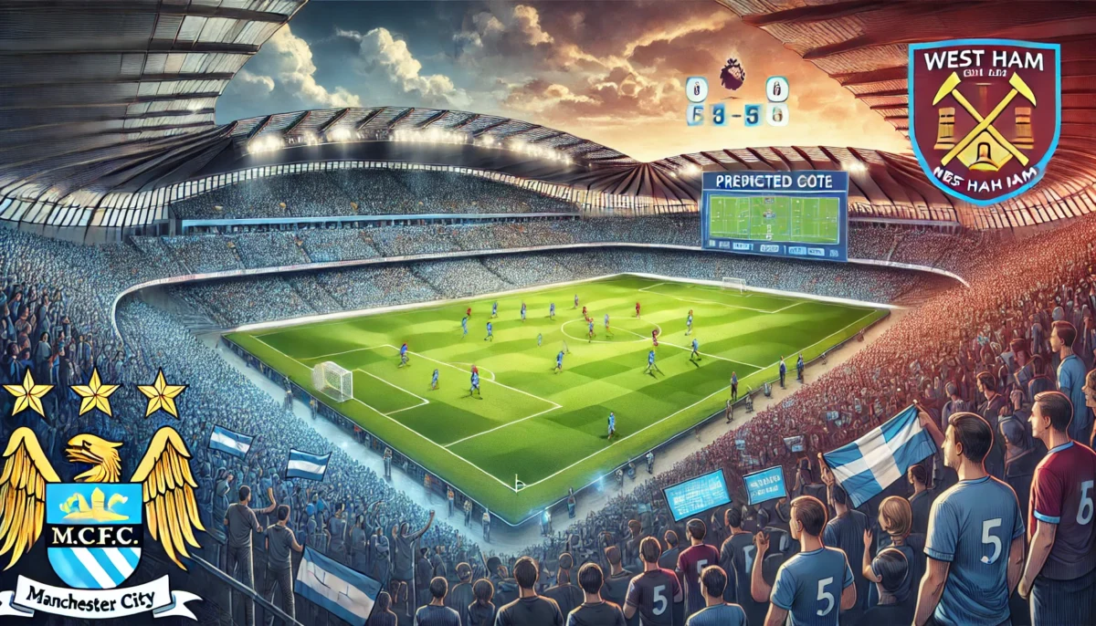 Susunan Pemain Man City vs West Ham