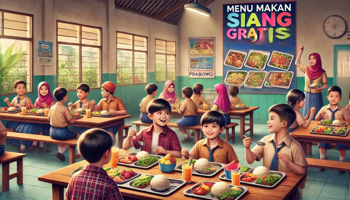 Menu Makan Siang Gratis Anak Sekolah