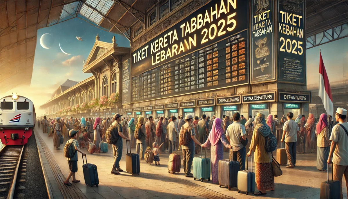 Tiket Kereta Tambahan Lebaran 2025