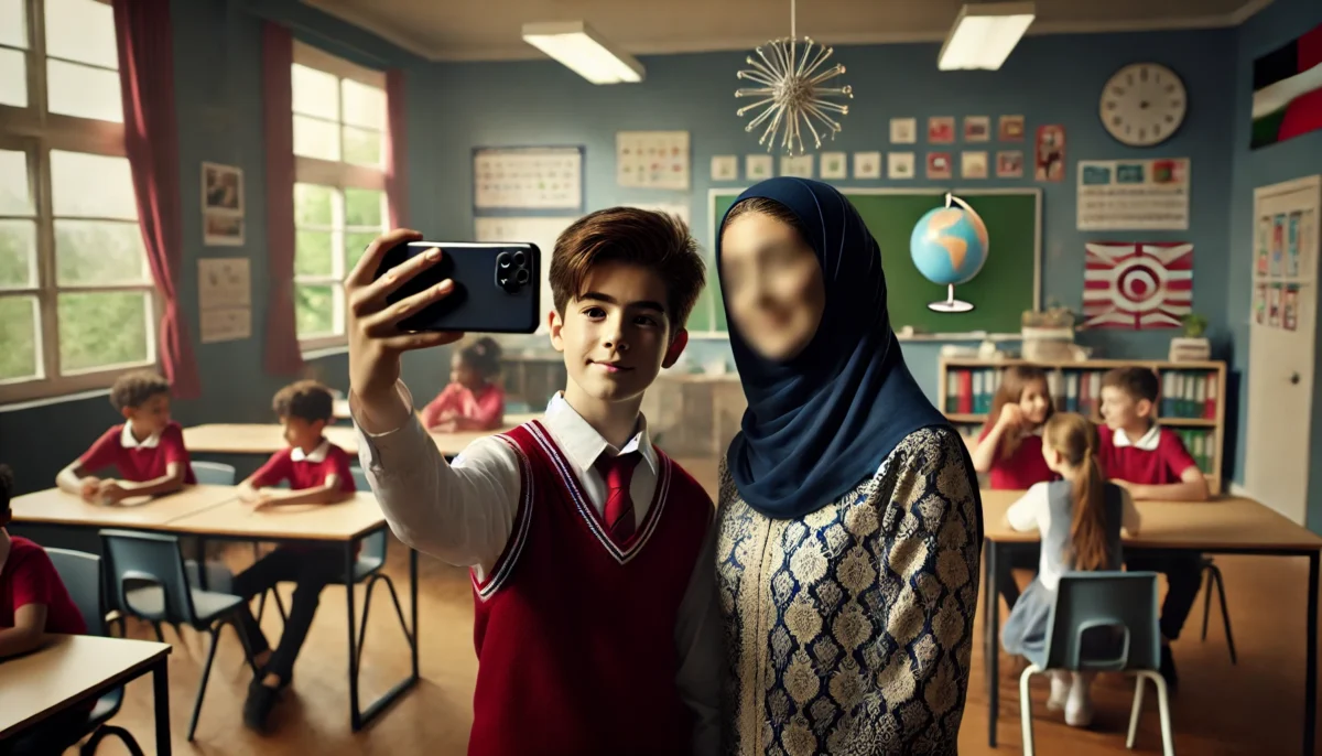 Viral Guru Agama dan Murid