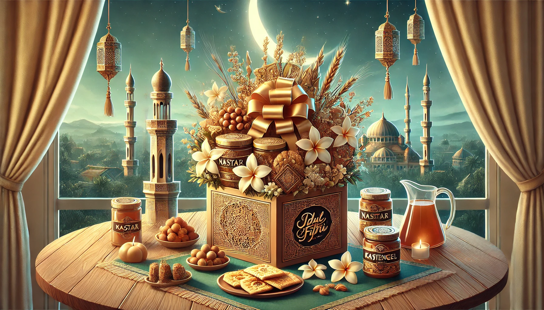 kartu ucapan hampers lebaran
