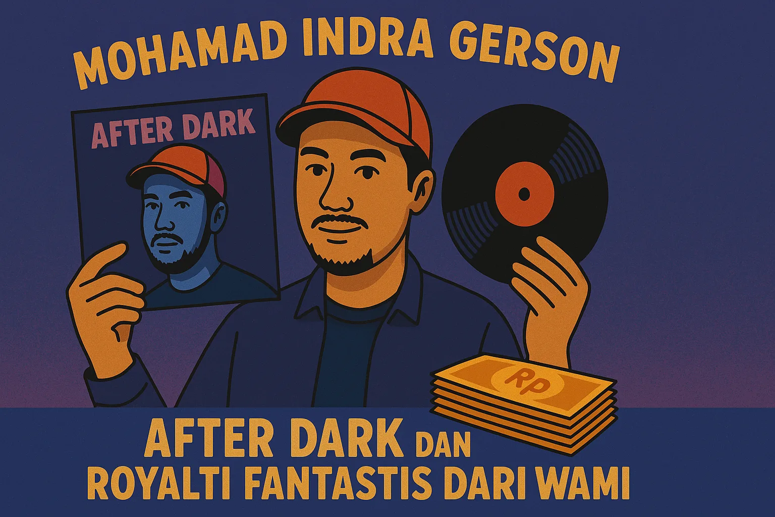 Mohamad Indra Gerson After Dark dan Royalti Fantastis dari WAMI