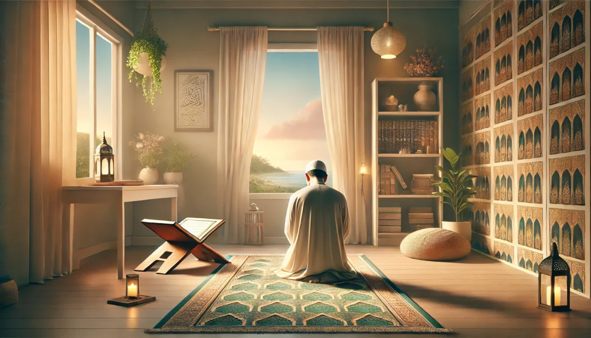 bacaan niat sholat tarawih sendirian