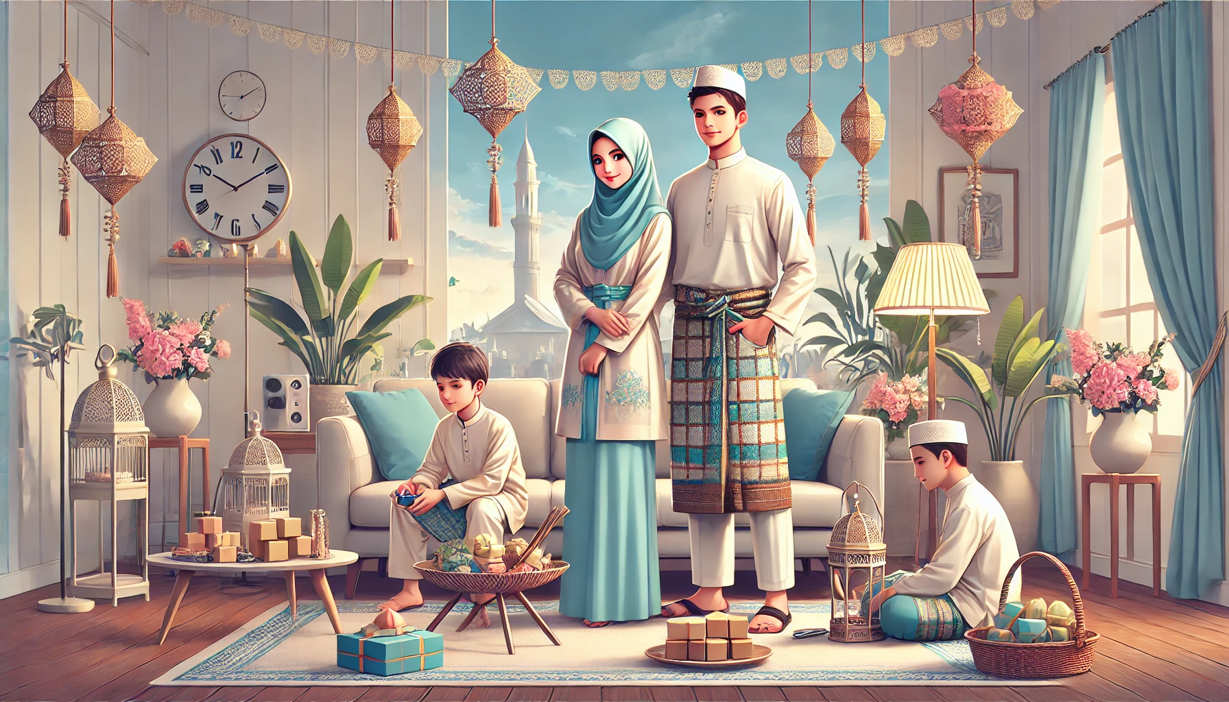 baju couple lebaran 2025
