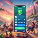 cara menambahkan musik di status wa