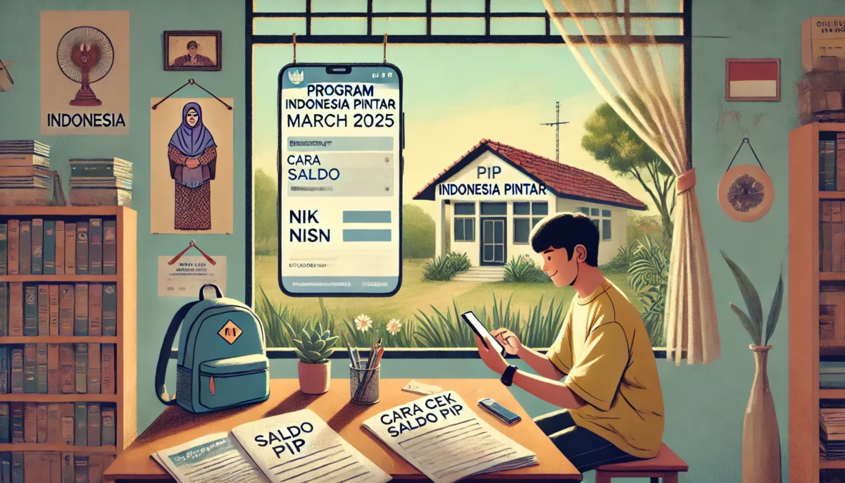 Cek saldo PIP Maret 2025