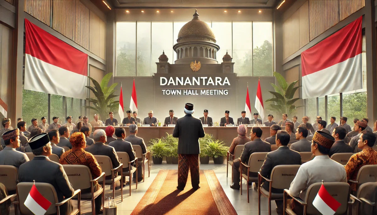 Town Hall Meeting Danantara