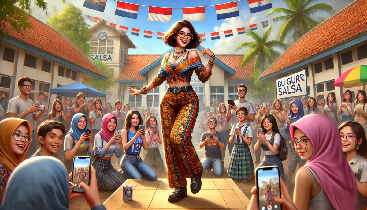 bu guru salsa siap goyang penggemar