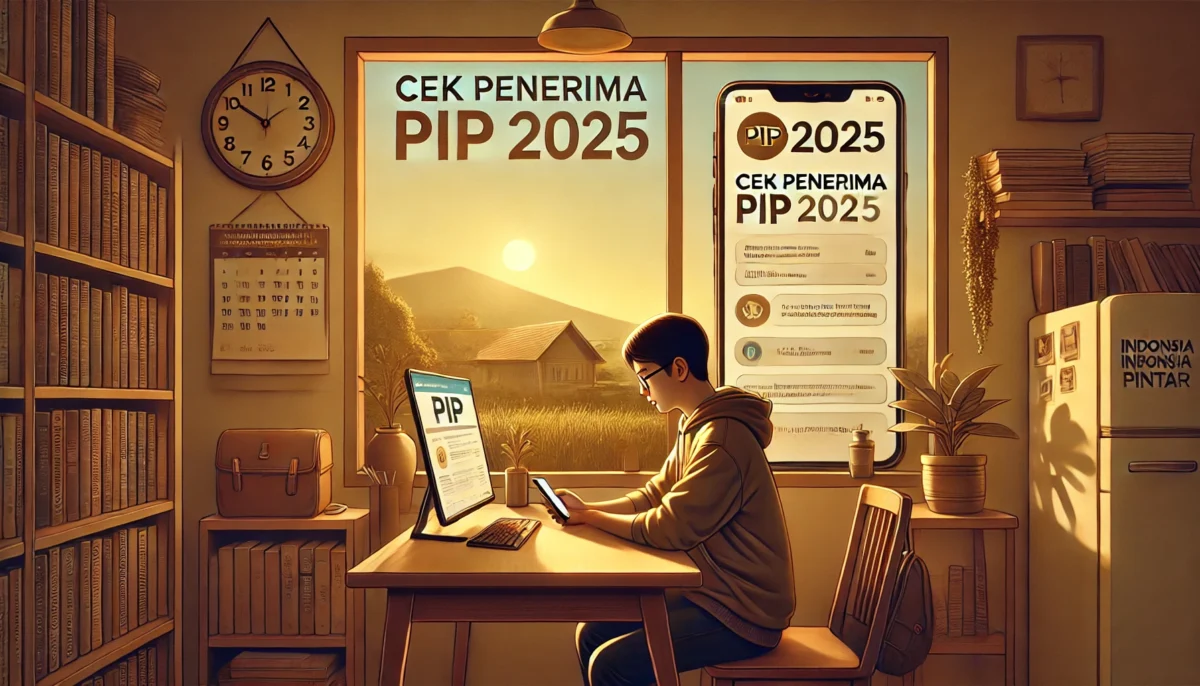 cara cek penerima PIP 2025 lewat hp online