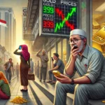 harga emas jungkir balik