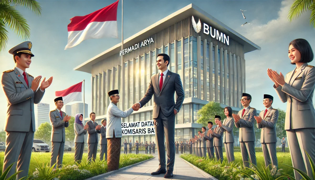 permadi arya jadi komisaris bumn