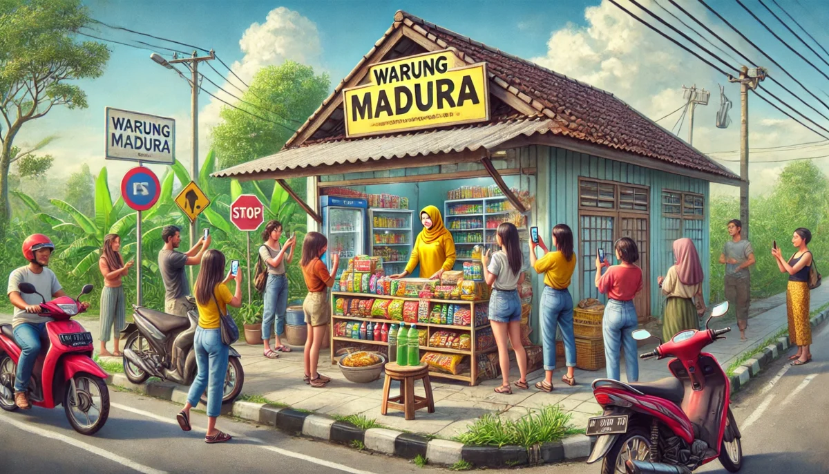 video viral baju kuning warung madura