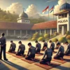 6 polisi positif narkoba dihukum sholat