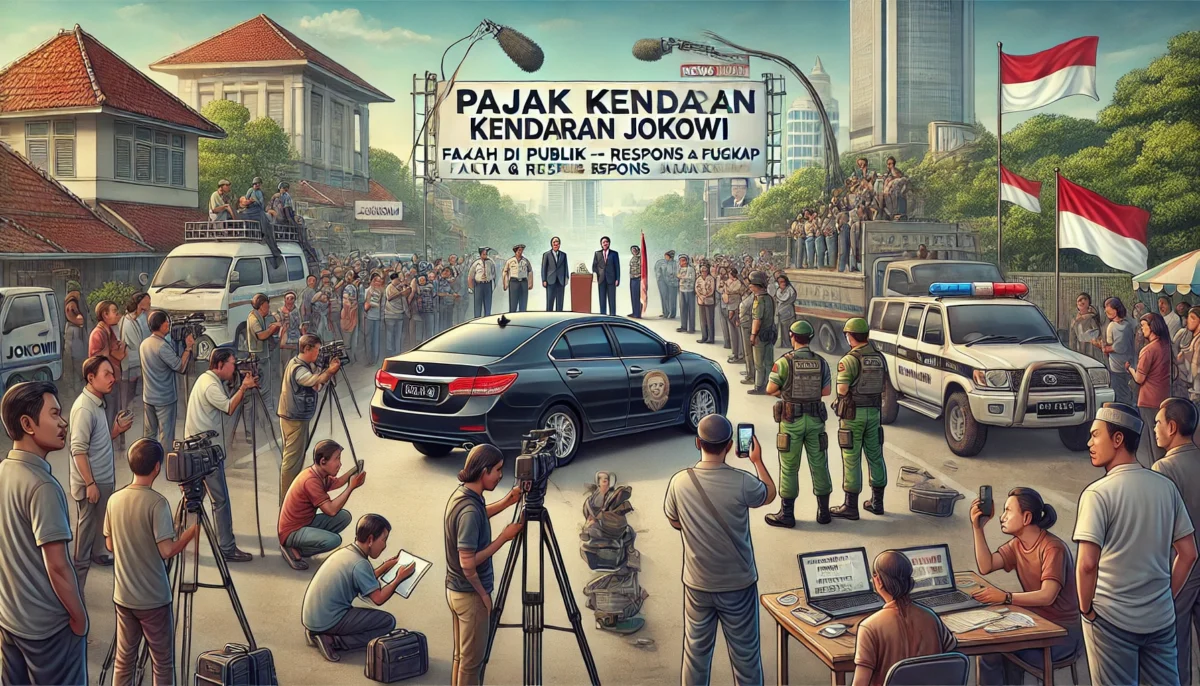 Mobil Nunggak Pajak Jokowi