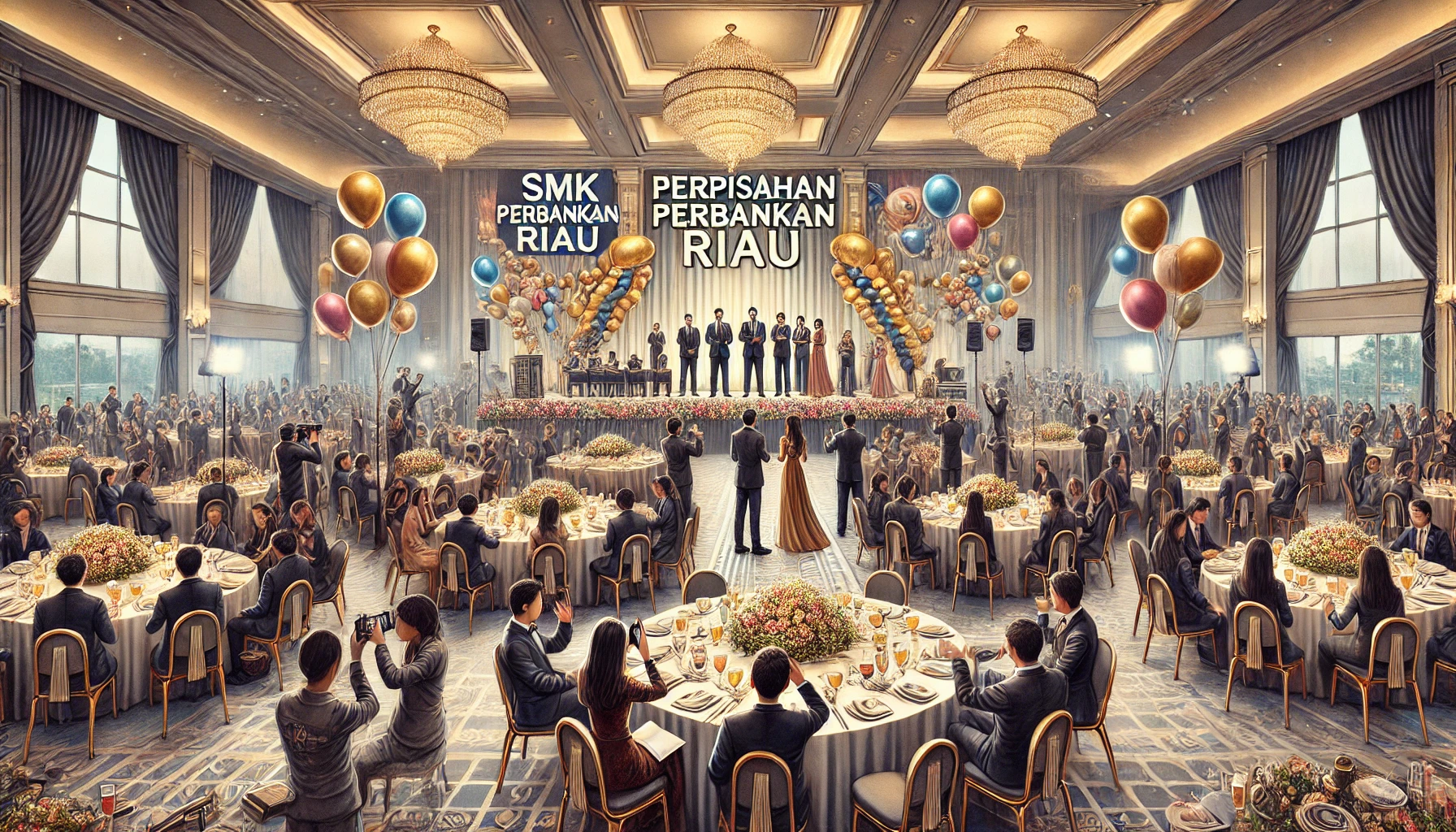 smk perbankan riau perpisahan