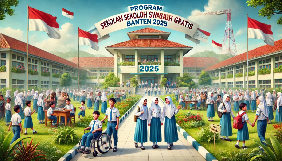 Sekolah swasta gratis Banten 2025