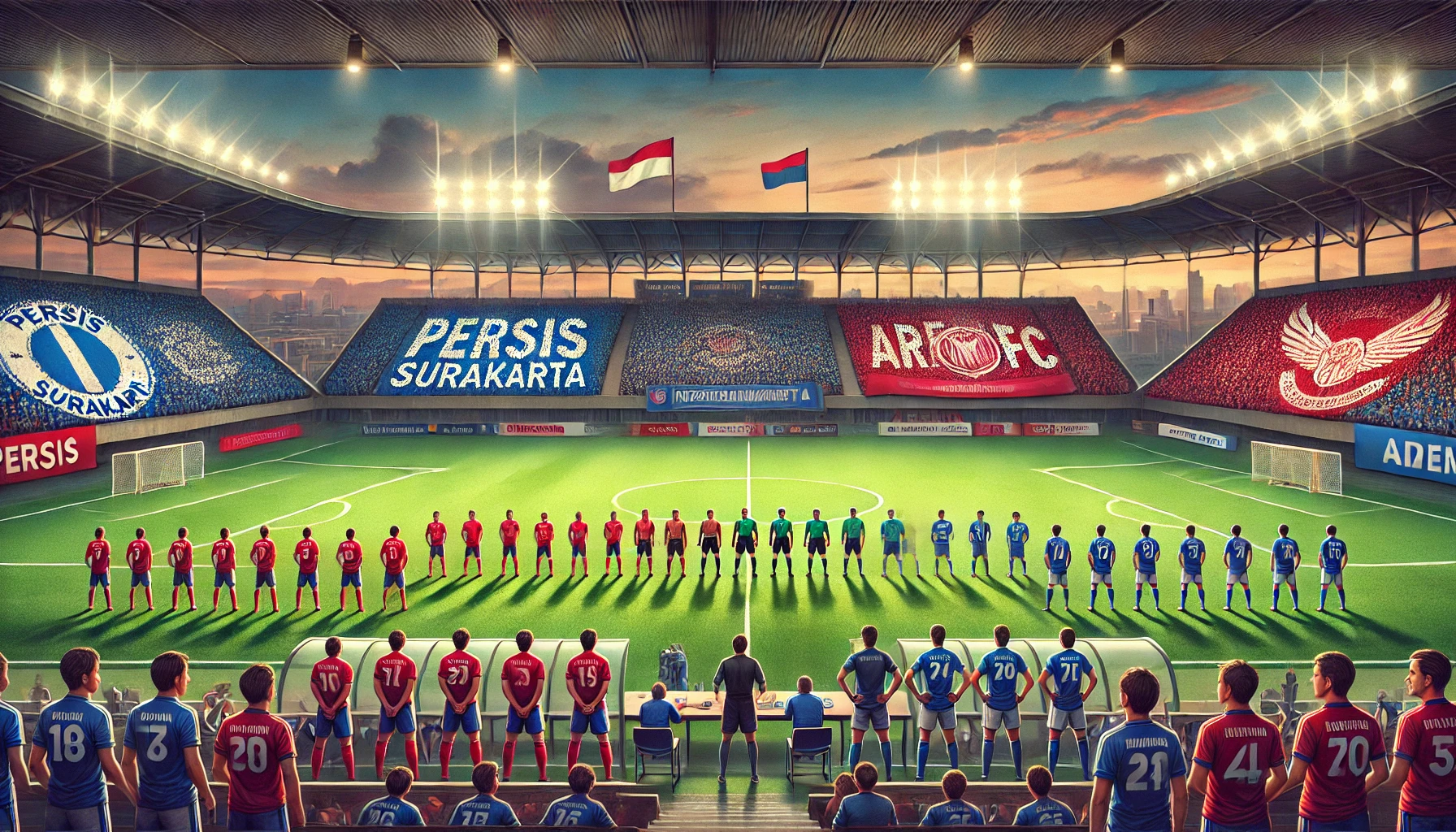 Susunan Pemain Persis vs Arema