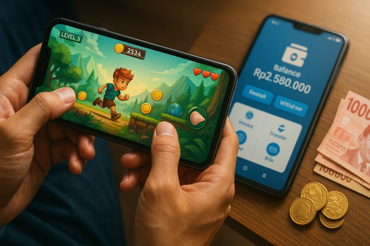 game penghasil uang langsung ke dana