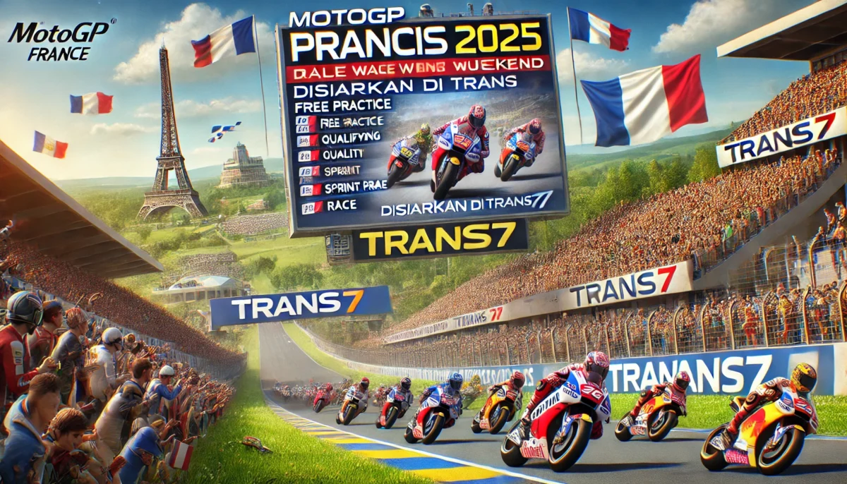 jadwal motogp prancis 2025 trans7