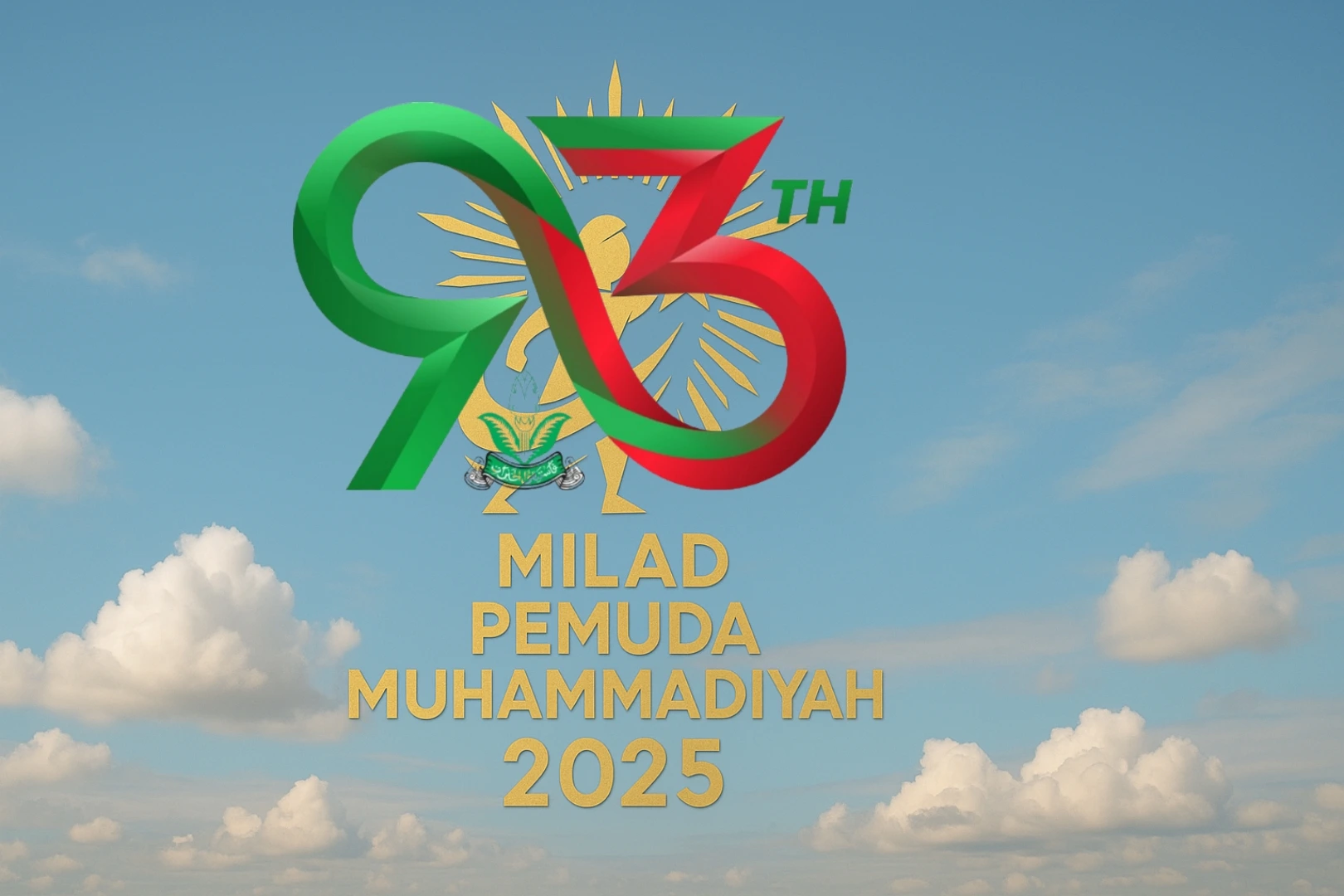 Logo Milad Pemuda Muhammadiyah 2025