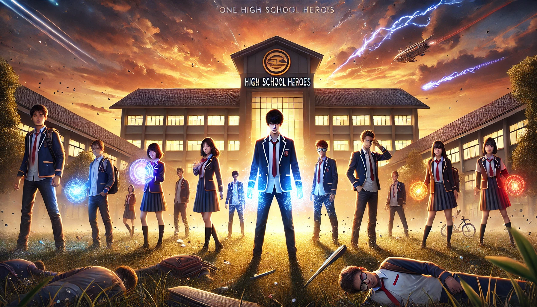 one high school heroes kapan tayang